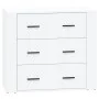 2 Stück Sperrholz Sideboards weiß von vidaXL, Sideboards - Ref: Foro24-3185407, Preis: 186,09 €, Rabatt: %