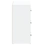 Aparadores 2 piezas madera contrachapada blanco de vidaXL, Aparadores - Ref: Foro24-3185407, Precio: 195,21 €, Descuento: %