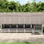 6-teiliges Gartenmöbel-Set mit Kissen aus weißem Stahl von vidaXL, Gartensets - Ref: Foro24-3186876, Preis: 405,91 €, Rabatt: %