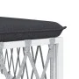 Juego de muebles de jardín 6 piezas con cojines acero blanco de vidaXL, Conjuntos de jardín - Ref: Foro24-3186876, Precio: 40...