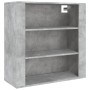 Concrete gray plywood tall sideboard by vidaXL, Sideboards - Ref: Foro24-3185379, Price: 169,86 €, Discount: %