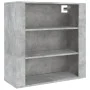 Concrete gray plywood tall sideboard by vidaXL, Sideboards - Ref: Foro24-3185379, Price: 166,91 €, Discount: %