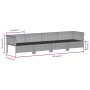 6-teiliges Gartenmöbel-Set und graue synthetische Rattankissen von vidaXL, Gartensets - Ref: Foro24-3187300, Preis: 487,90 €,...