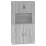 Tall gray Sonoma plywood sideboard by vidaXL, Sideboards - Ref: Foro24-3185357, Price: 161,14 €, Discount: %