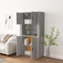 Aparador alto de madera contrachapada gris Sonoma de vidaXL, Aparadores - Ref: Foro24-3185357, Precio: 170,45 €, Descuento: %