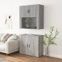 Tall gray Sonoma plywood sideboard by vidaXL, Sideboards - Ref: Foro24-3185357, Price: 161,14 €, Discount: %