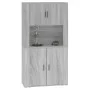 Tall gray Sonoma plywood sideboard by vidaXL, Sideboards - Ref: Foro24-3185357, Price: 161,14 €, Discount: %