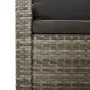 7-piece garden furniture set with gray synthetic rattan cushions by vidaXL, Garden sets - Ref: Foro24-3187288, Price: 592,16 ...