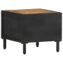 Mesita de noche de madera de mango rugosa 40x40x35 cm de vidaXL, Mesitas de noche - Ref: Foro24-288472, Precio: 72,87 €