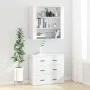 Tall white plywood sideboard by vidaXL, Sideboards - Ref: Foro24-3185391, Price: 152,07 €, Discount: %