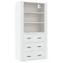 Tall white plywood sideboard by vidaXL, Sideboards - Ref: Foro24-3185391, Price: 152,07 €, Discount: %