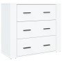 Hohes weißes Sideboard aus Sperrholz von vidaXL, Sideboards - Ref: Foro24-3185391, Preis: 154,36 €, Rabatt: %