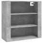 Hohes Sideboard aus betongrauem Sperrholz von vidaXL, Sideboards - Ref: Foro24-3185363, Preis: 162,25 €, Rabatt: %