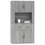 Sonoma Gray Plywood Tall Sideboard by vidaXL, Sideboards - Ref: Foro24-3185373, Price: 165,77 €, Discount: %