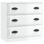Sideboards 2 units glossy white plywood by vidaXL, Sideboards - Ref: Foro24-3185241, Price: 169,99 €, Discount: %