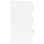 Aparadores 2 uds madera contrachapada blanco brillo de vidaXL, Aparadores - Ref: Foro24-3185241, Precio: 169,98 €, Descuento: %