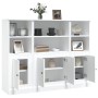 Hohe Sideboards 3 Stück Sperrholz weiß von vidaXL, Sideboards - Ref: Foro24-3185303, Preis: 207,62 €, Rabatt: %