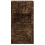 Aparador alto madera contrachapada roble ahumado de vidaXL, Aparadores - Ref: Foro24-3185388, Precio: 176,08 €