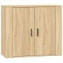 Sideboards 3 pieces plywood oak Sonoma color by vidaXL, Sideboards - Ref: Foro24-3185418, Price: 248,50 €, Discount: %