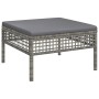 6-teiliges Gartenmöbel-Set und graue synthetische Rattankissen von vidaXL, Gartensets - Ref: Foro24-3187508, Preis: 383,93 €,...