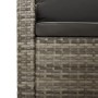 5-teiliges Gartenmöbel-Set und graue synthetische Rattankissen von vidaXL, Gartensets - Ref: Foro24-3187279, Preis: 371,92 €,...