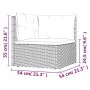 6-piece garden furniture set and black synthetic rattan cushions by vidaXL, Garden sets - Ref: Foro24-3187163, Price: 502,19 ...