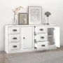 Sideboards 2 Stück weißes Sperrholz von vidaXL, Sideboards - Ref: Foro24-3185223, Preis: 198,16 €, Rabatt: %