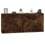 2-piece smoked oak plywood sideboards by vidaXL, Sideboards - Ref: Foro24-3185412, Price: 217,00 €, Discount: %