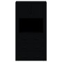 Aparador alto madera contrachapada negro de vidaXL, Aparadores - Ref: Foro24-3185384, Precio: 183,44 €, Descuento: %