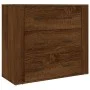 Hohes Sideboard aus braunem Eichensperrholz von vidaXL, Sideboards - Ref: Foro24-3185398, Preis: 146,18 €, Rabatt: %