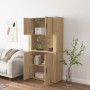 Hohes Sideboard aus eichenfarbenem Sperrholz von vidaXL, Sideboards - Ref: Foro24-3185354, Preis: 160,16 €, Rabatt: %