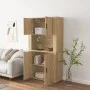 Hohes Sideboard aus eichenfarbenem Sperrholz von vidaXL, Sideboards - Ref: Foro24-3185354, Preis: 162,75 €, Rabatt: %