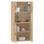 Hohes Sideboard aus eichenfarbenem Sperrholz von vidaXL, Sideboards - Ref: Foro24-3185354, Preis: 160,16 €, Rabatt: %