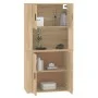 Hohes Sideboard aus eichenfarbenem Sperrholz von vidaXL, Sideboards - Ref: Foro24-3185354, Preis: 162,75 €, Rabatt: %