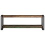 Mueble para la TV de madera maciza reciclada 120x30x40 cm