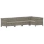 5-piece garden furniture set with gray synthetic rattan cushions by vidaXL, Garden sets - Ref: Foro24-3187274, Price: 387,44 ...