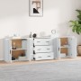 Sideboards 3 Stück weißes Sperrholz von vidaXL, Sideboards - Ref: Foro24-3185399, Preis: 263,93 €, Rabatt: %