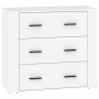 Sideboards 3 Stück weißes Sperrholz von vidaXL, Sideboards - Ref: Foro24-3185399, Preis: 263,93 €, Rabatt: %