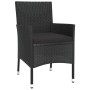 11-piece garden dining set with black synthetic rattan cushions by vidaXL, Garden sets - Ref: Foro24-3187331, Price: 938,21 €...