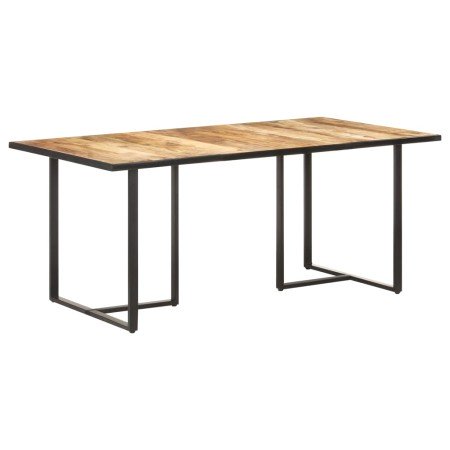 Mesa de comedor madera de mango rugosa 180 cm en Mesas de cocina y de comedor | Comprar online en Foro24