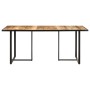 Mesa de comedor madera de mango rugosa 180 cm