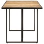 Mesa de comedor madera de mango rugosa 180 cm