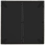Gartentisch Glasoberfläche PE Rattan schwarz 90x90x75 cm von vidaXL, Gartentische - Ref: Foro24-319895, Preis: 113,40 €, Raba...