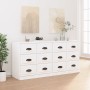 Sideboards 2 Stück weißes Sperrholz von vidaXL, Sideboards - Ref: Foro24-3185279, Preis: 211,82 €, Rabatt: %