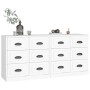 Sideboards 2 Stück weißes Sperrholz von vidaXL, Sideboards - Ref: Foro24-3185279, Preis: 211,82 €, Rabatt: %