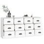 Sideboards 2 Stück weißes Sperrholz von vidaXL, Sideboards - Ref: Foro24-3185279, Preis: 209,43 €, Rabatt: %
