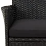 7-piece garden dining set and black synthetic rattan cushions by vidaXL, Garden sets - Ref: Foro24-3187328, Price: 531,14 €, ...