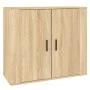 Sideboards 3 Stück Sonoma-Eichensperrholz von vidaXL, Sideboards - Ref: Foro24-3185402, Preis: 263,90 €, Rabatt: %