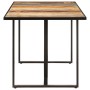 Mesa de comedor de madera maciza reciclada 200 cm