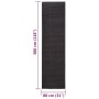 Sisalteppich für schwarzen Kratzbaum 80x300 cm von vidaXL, Katzenmöbelzubehör - Ref: Foro24-3203437, Preis: 120,36 €, Rabatt: %